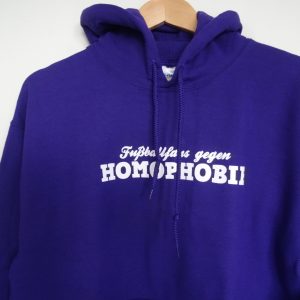 FfgH-Hoodie lila-weiß