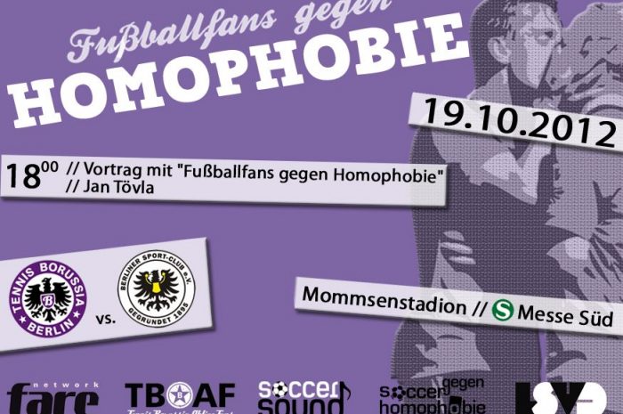 Tennis Borussia Berlin gegen Homophobie