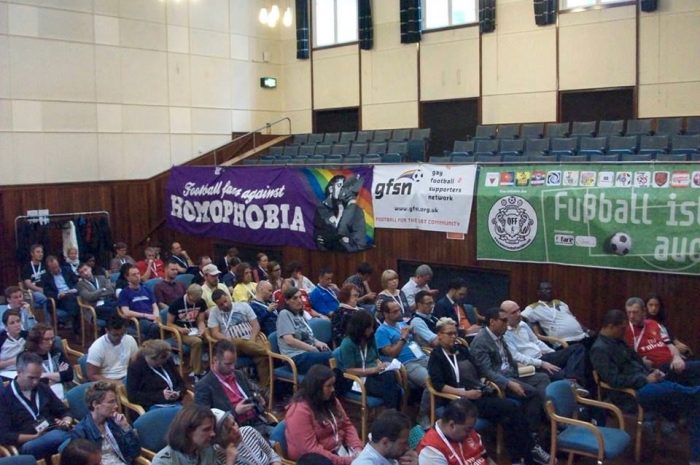 Internationale Konferenz in Manchester von Football vs. Homophobia und FARE